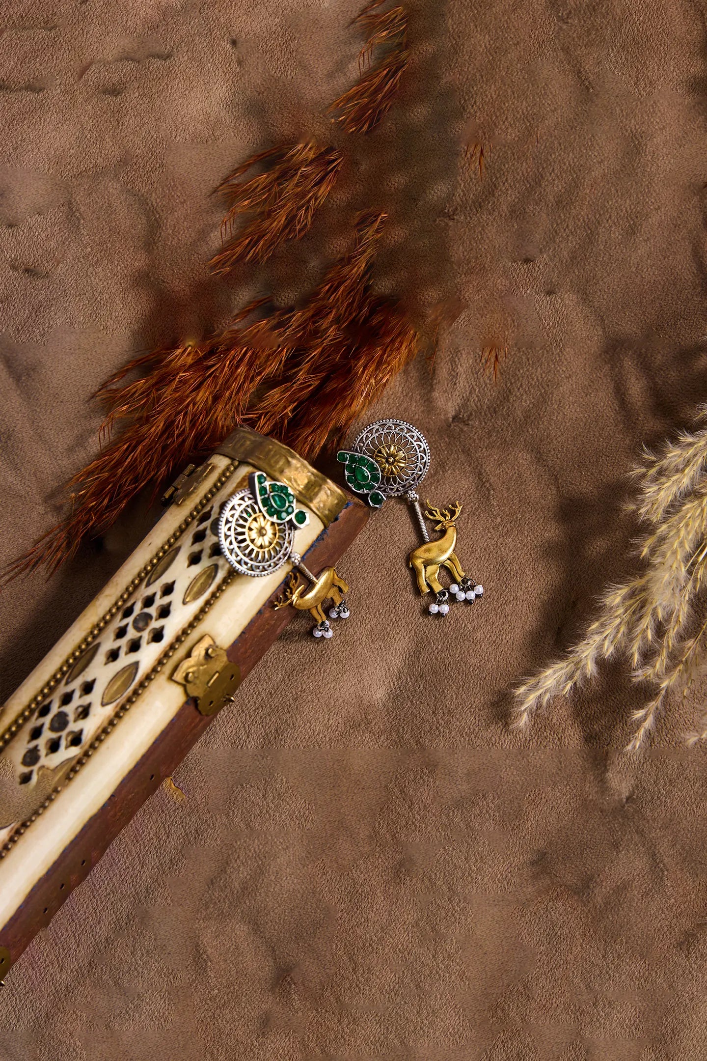 Sylvan Serenade Antique Earrings