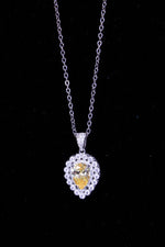 Load image into Gallery viewer, Yellow sapphire pendant