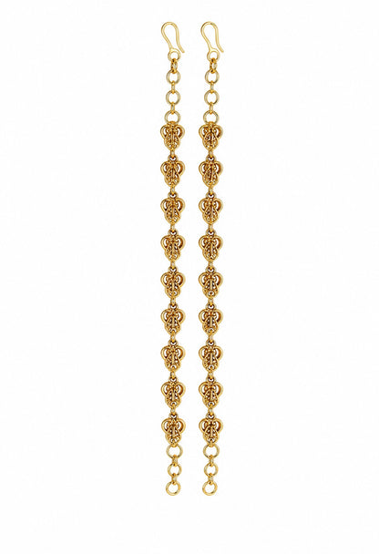 Royal Filigree Drop Ear Chain