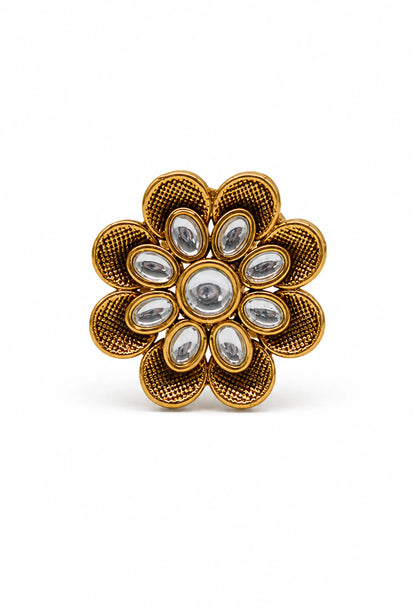 Golden Bloom Ring