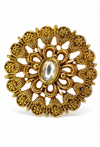 Noor Bloom Adjustable Ring