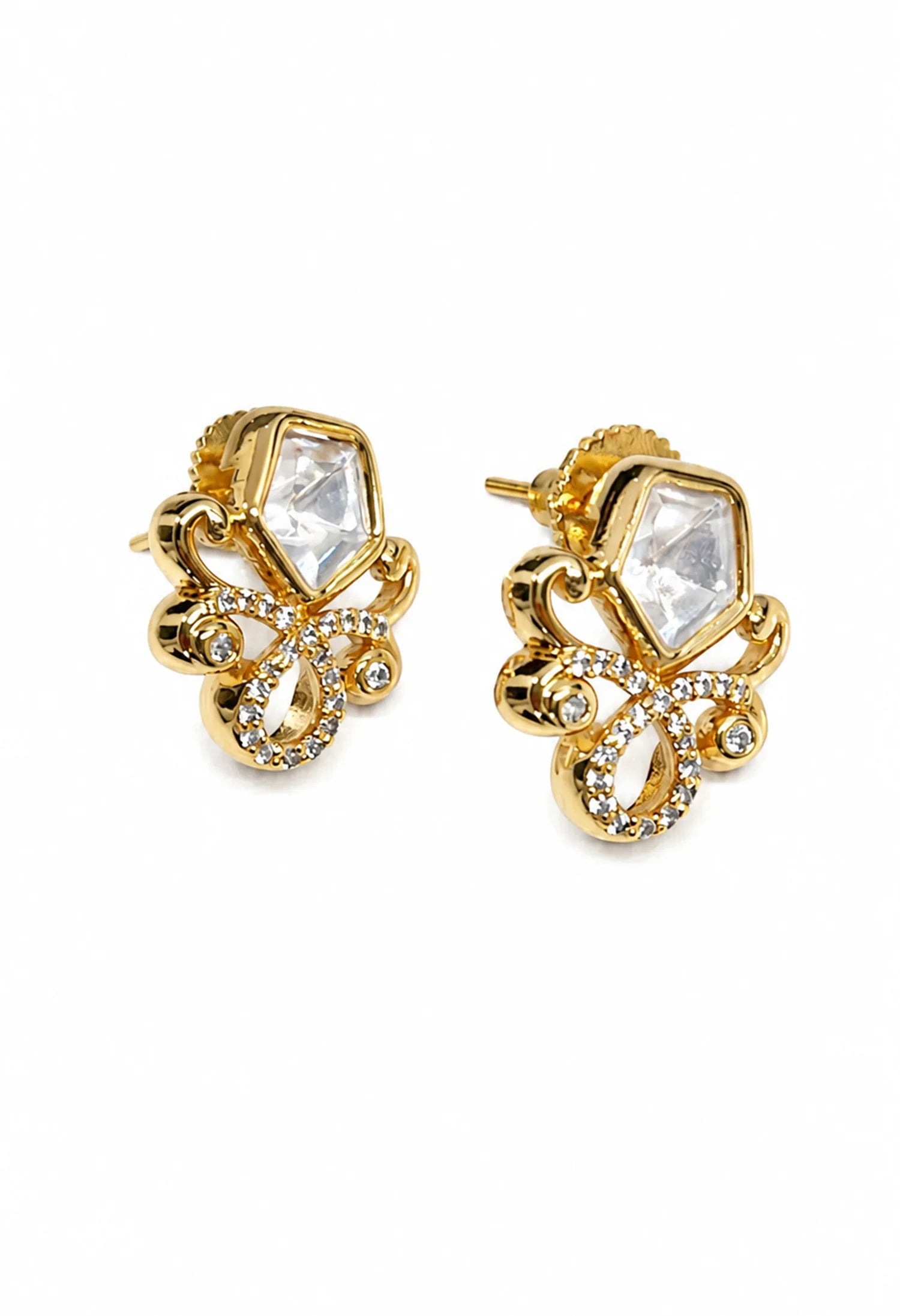 Crystal Vine Studs