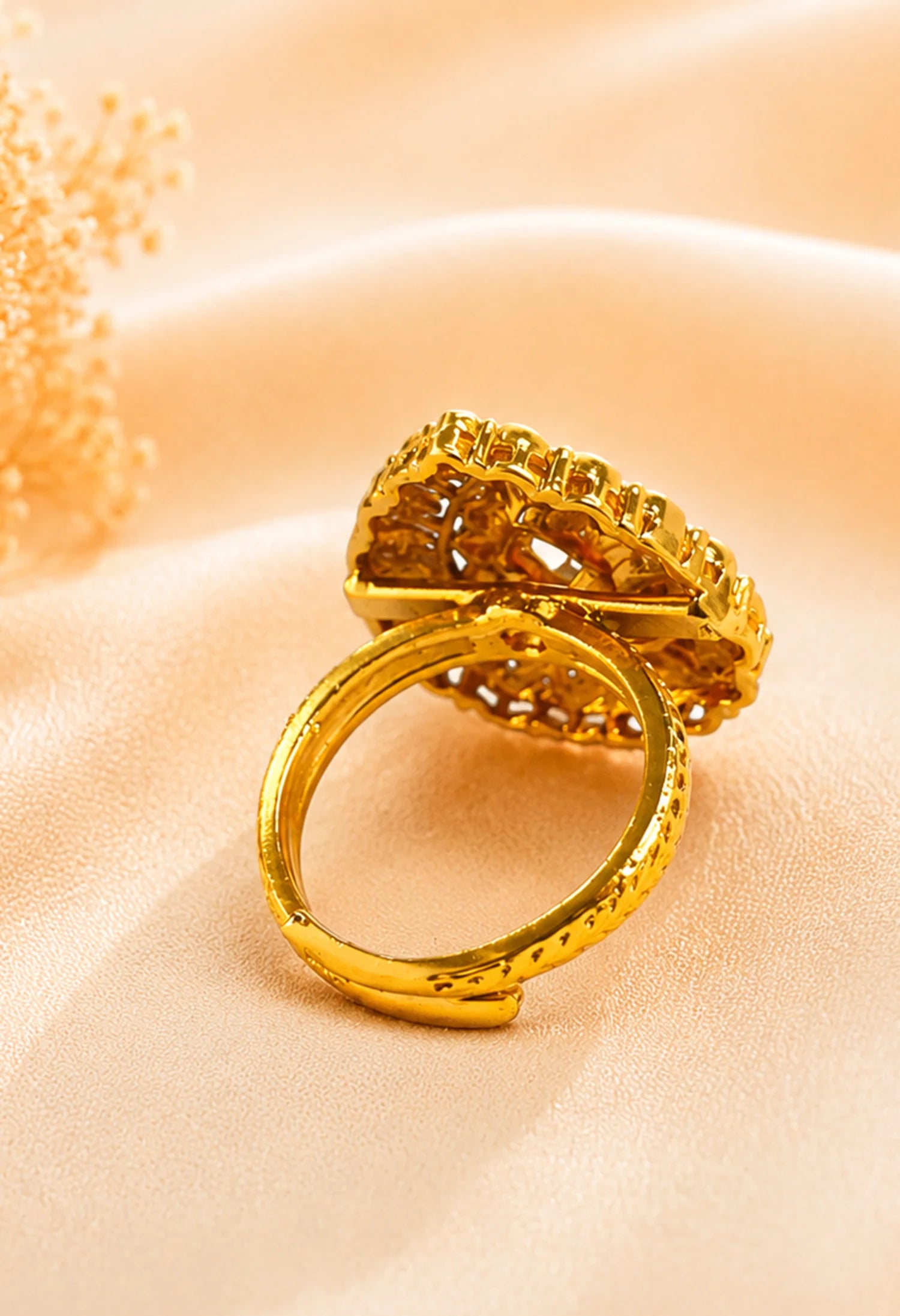 Meher Teardrop Ring