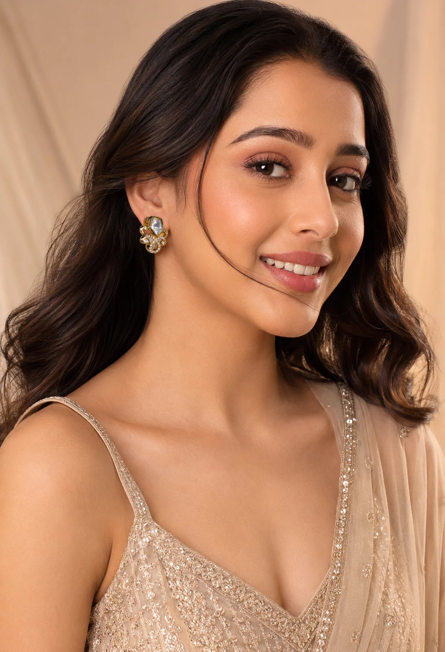 Crystal Vine Studs