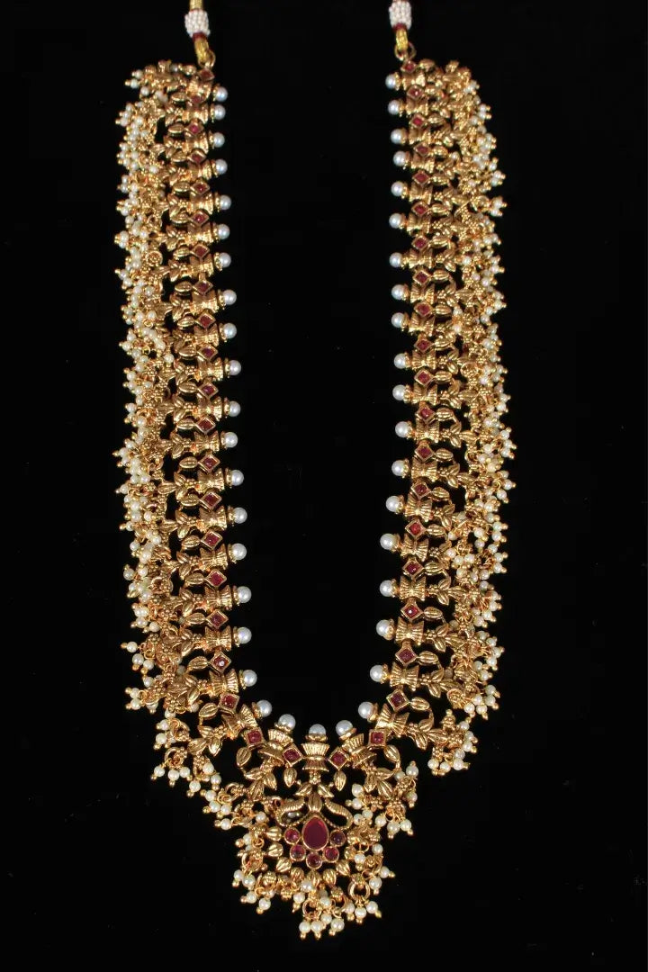 South Indian Traditional Necklace Set