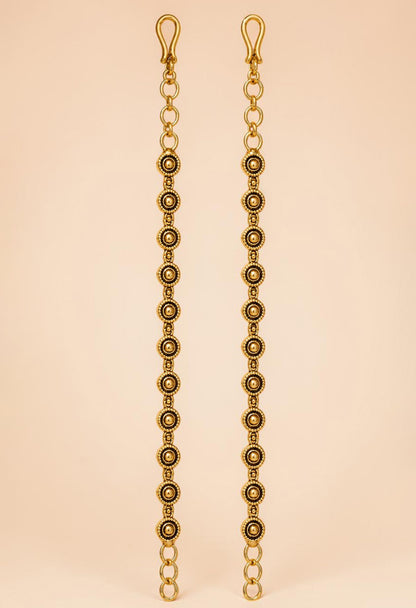 Classic Beaded Halo Ear Chain