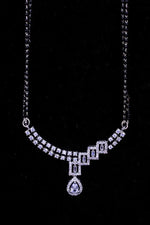 Load image into Gallery viewer, American diamond mangal sutra set
