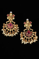 Load image into Gallery viewer, South Indian Traditional Necklace Set
