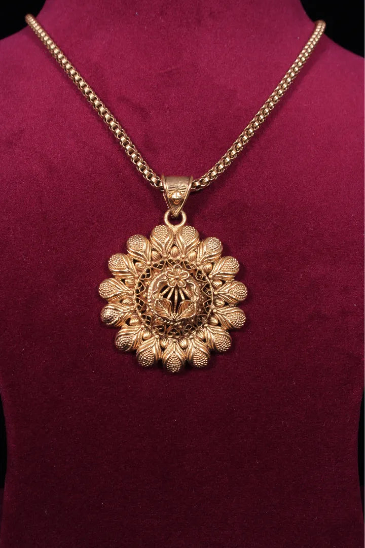 gold plated pendant