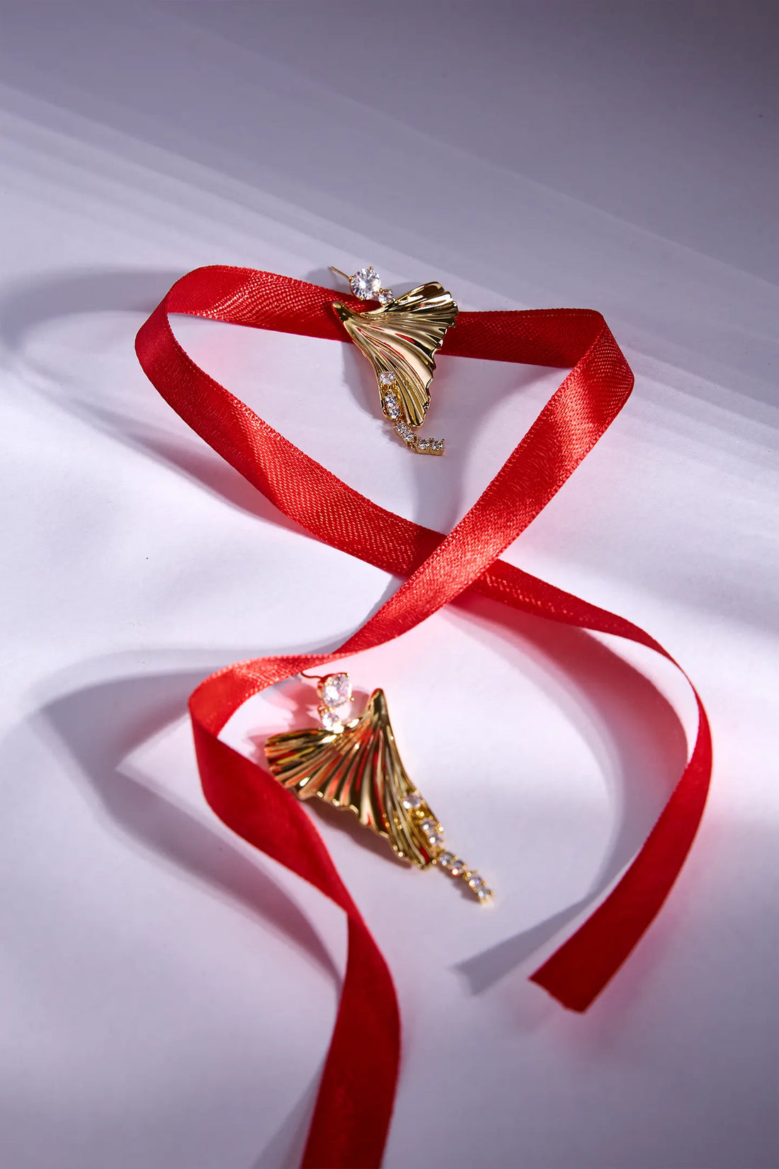 Dazzling Gold Plated Earrings