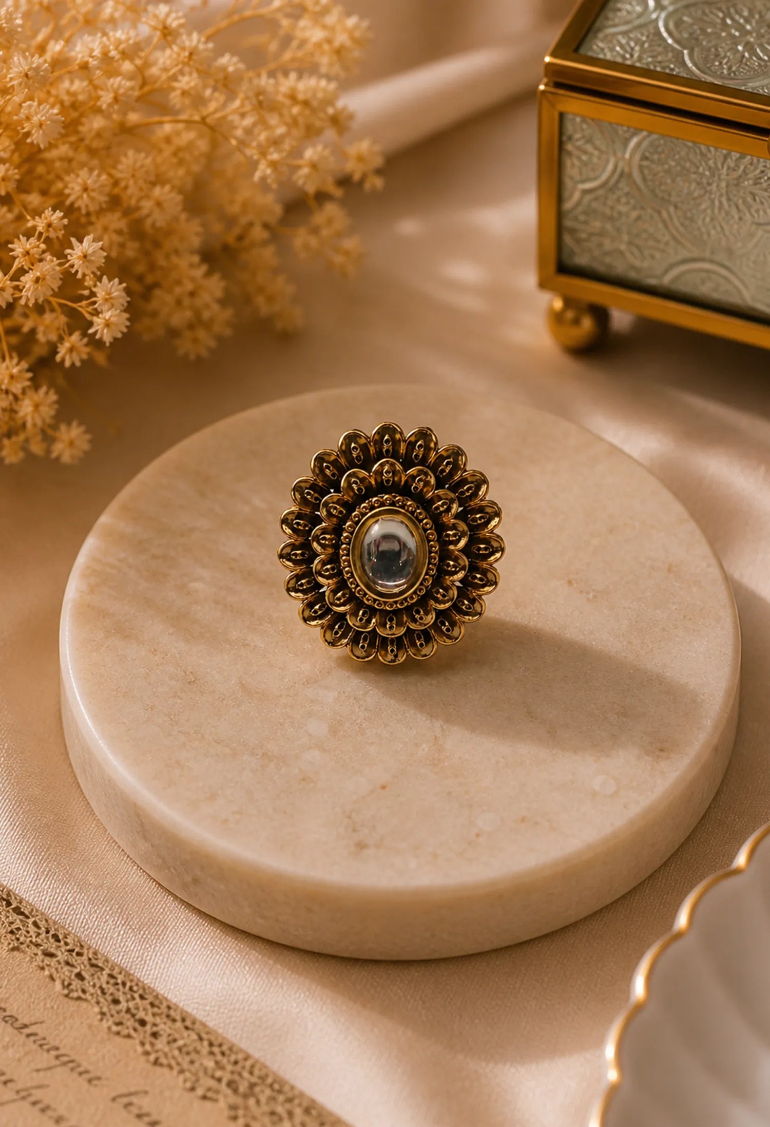 Regal Petal Ring