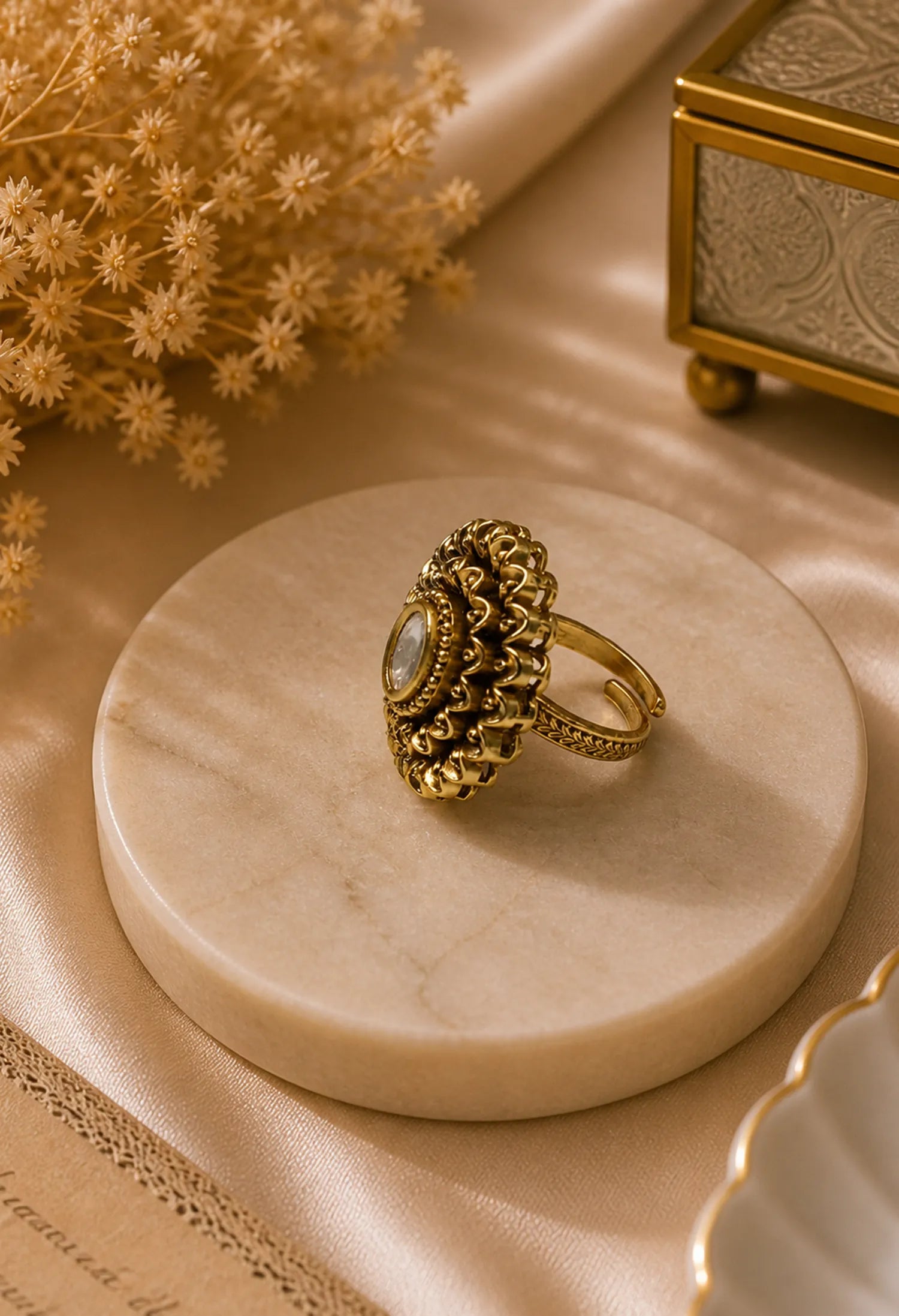 Regal Petal Ring