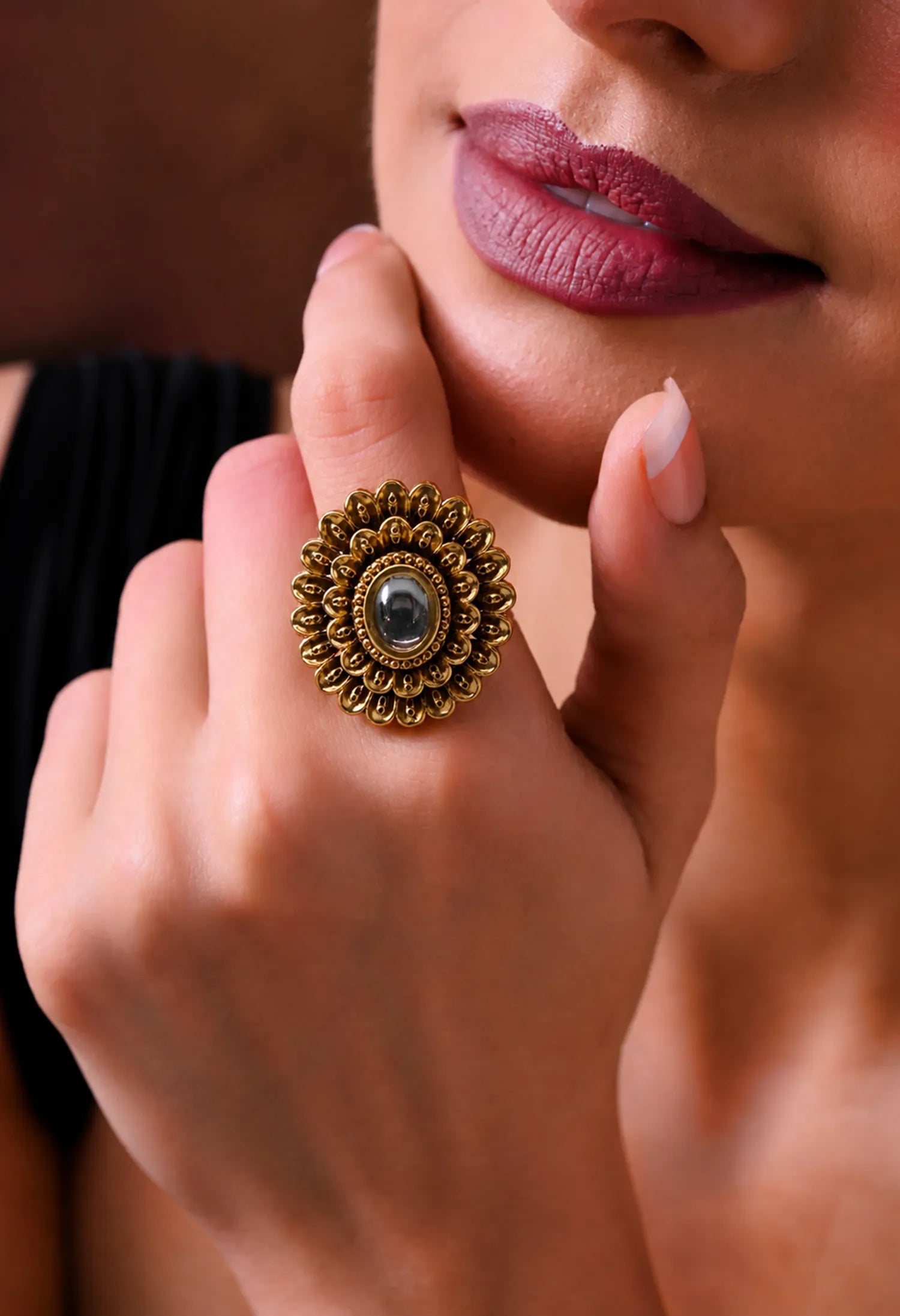 Regal Petal Ring