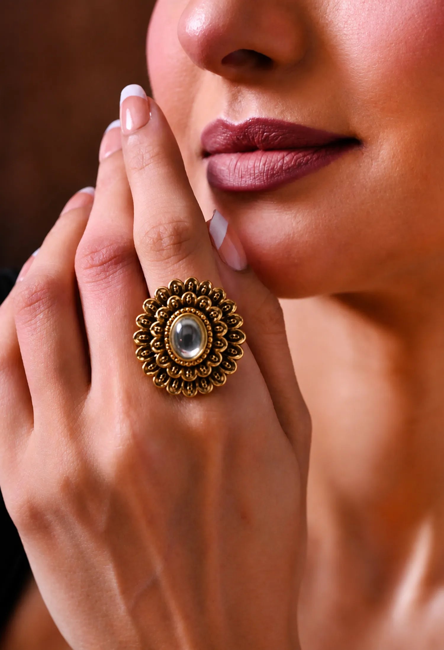 Regal Petal Ring