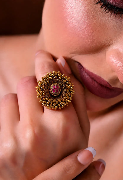 Ruby Radiance Ring