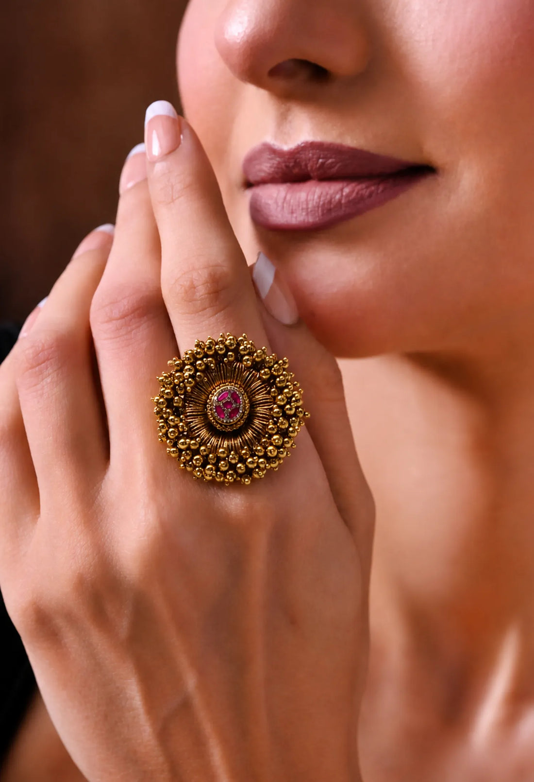 Ruby Radiance Ring