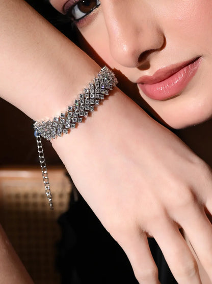 Crystal Weave Bracelet