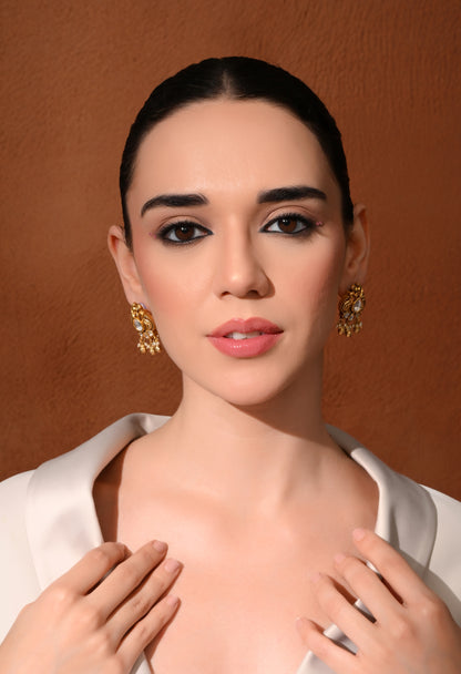 Ivory Drop Heritage Studs