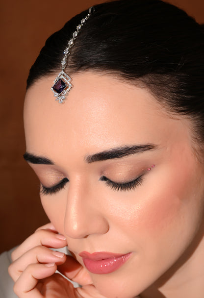 Midnight Prism Maang Tikka