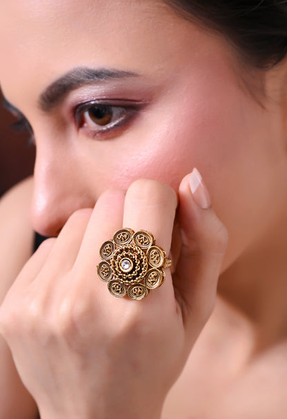 Sunburst Heritage Ring