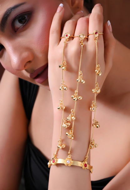 Golden Cascade Hand Harness