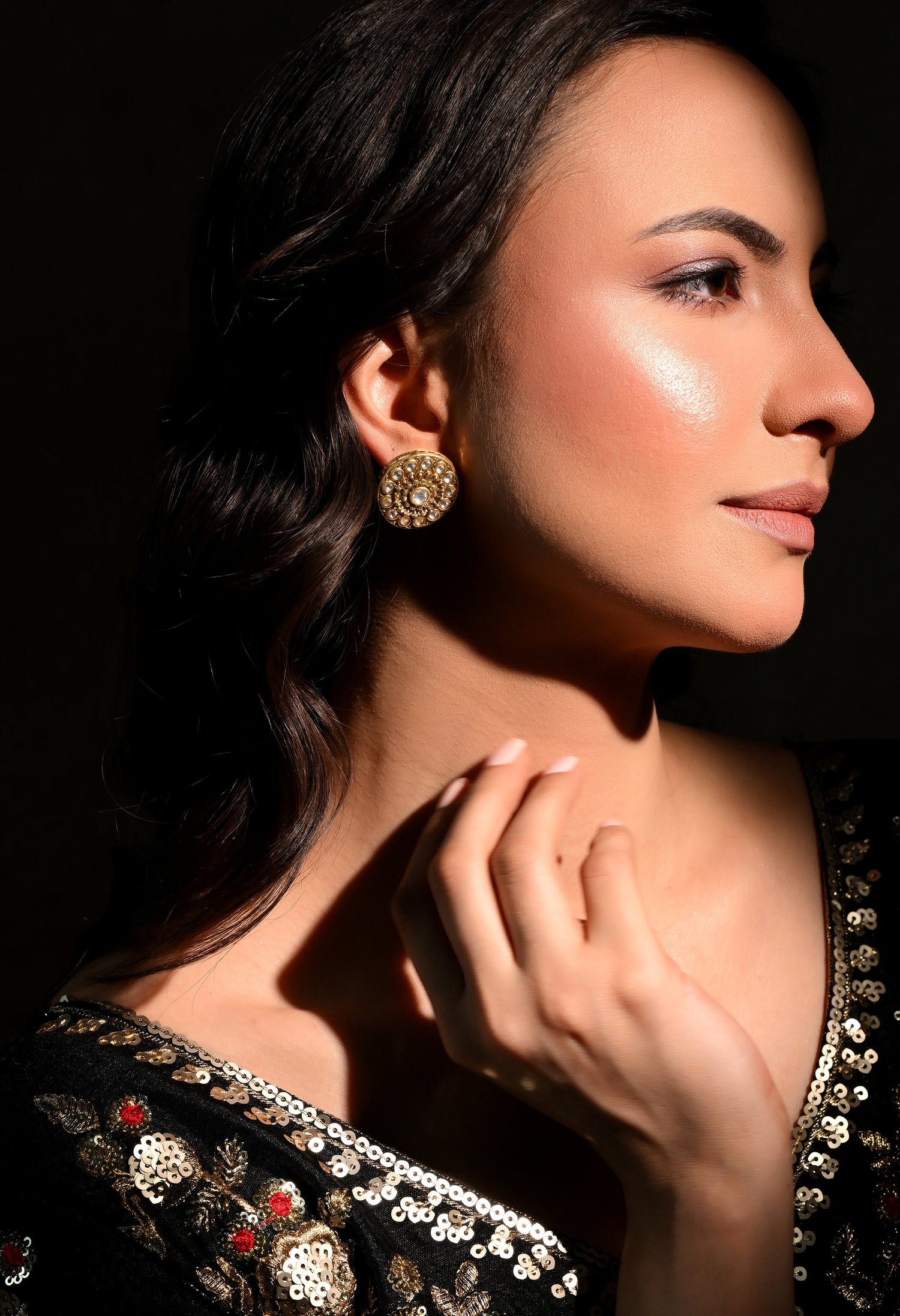 Sunlit Heritage Studs