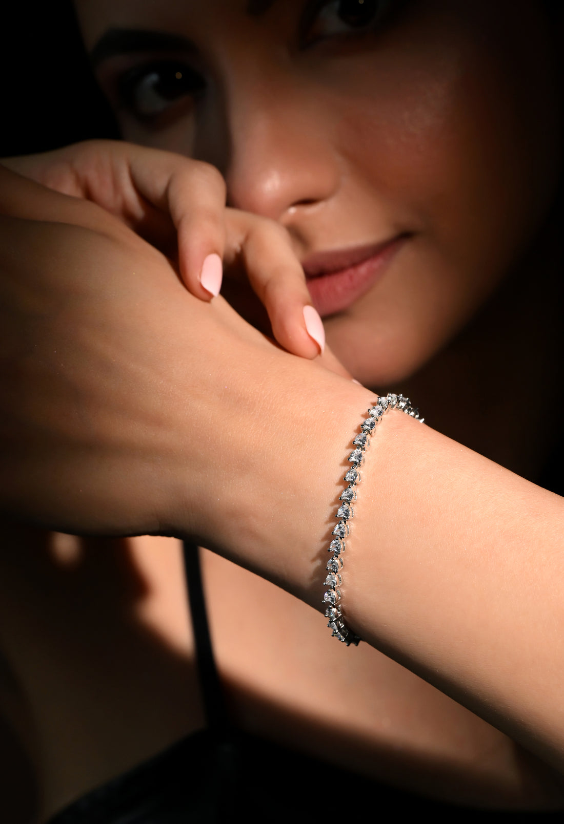 Crystal Petal Bracelet