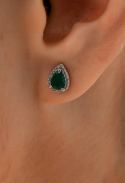 Emerald Essence Pendant Set