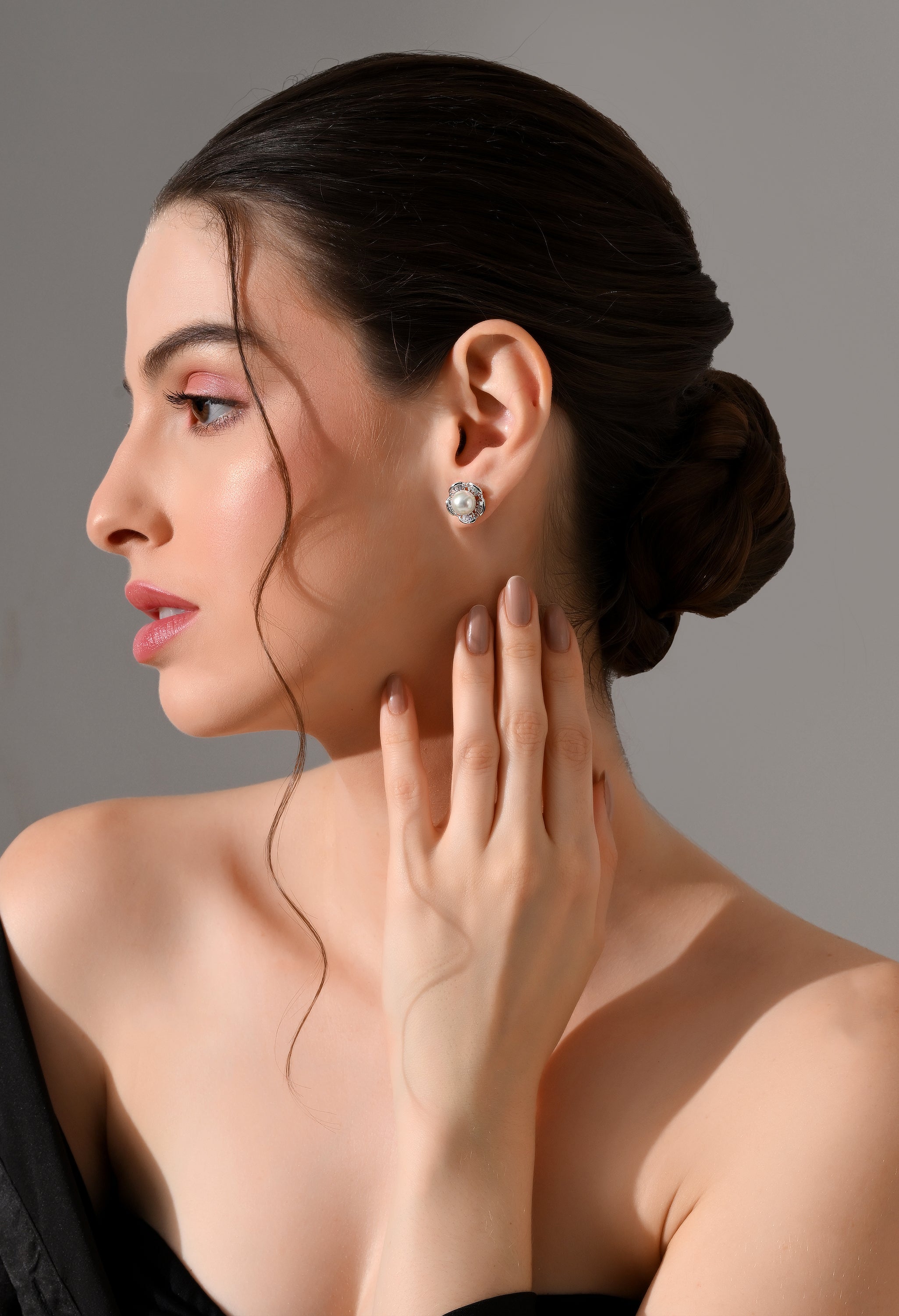 Pearl Blossom Radiance Studs