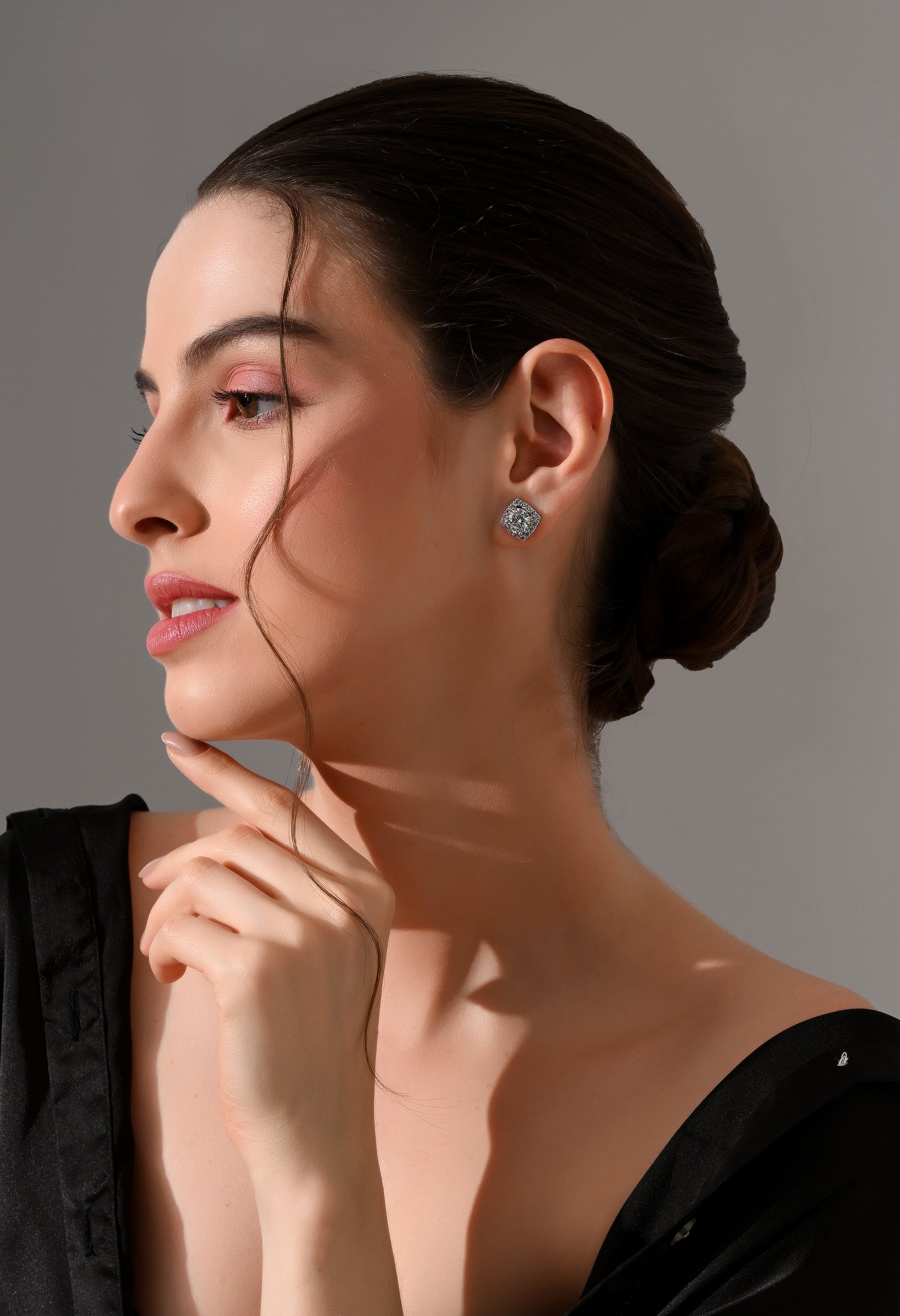 Celestial Shine Solitaire Studs