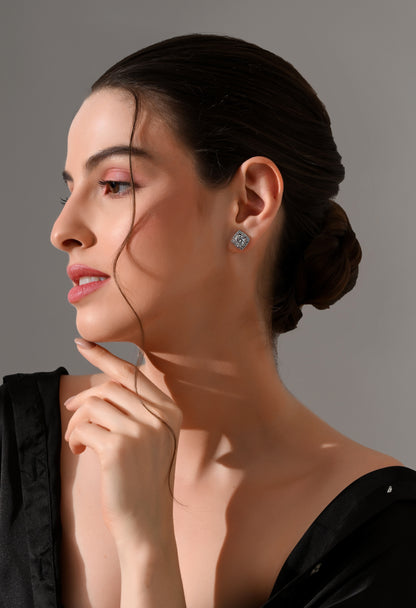 Celestial Shine Solitaire Studs