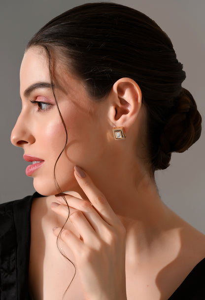 Royal Prism Square Studs