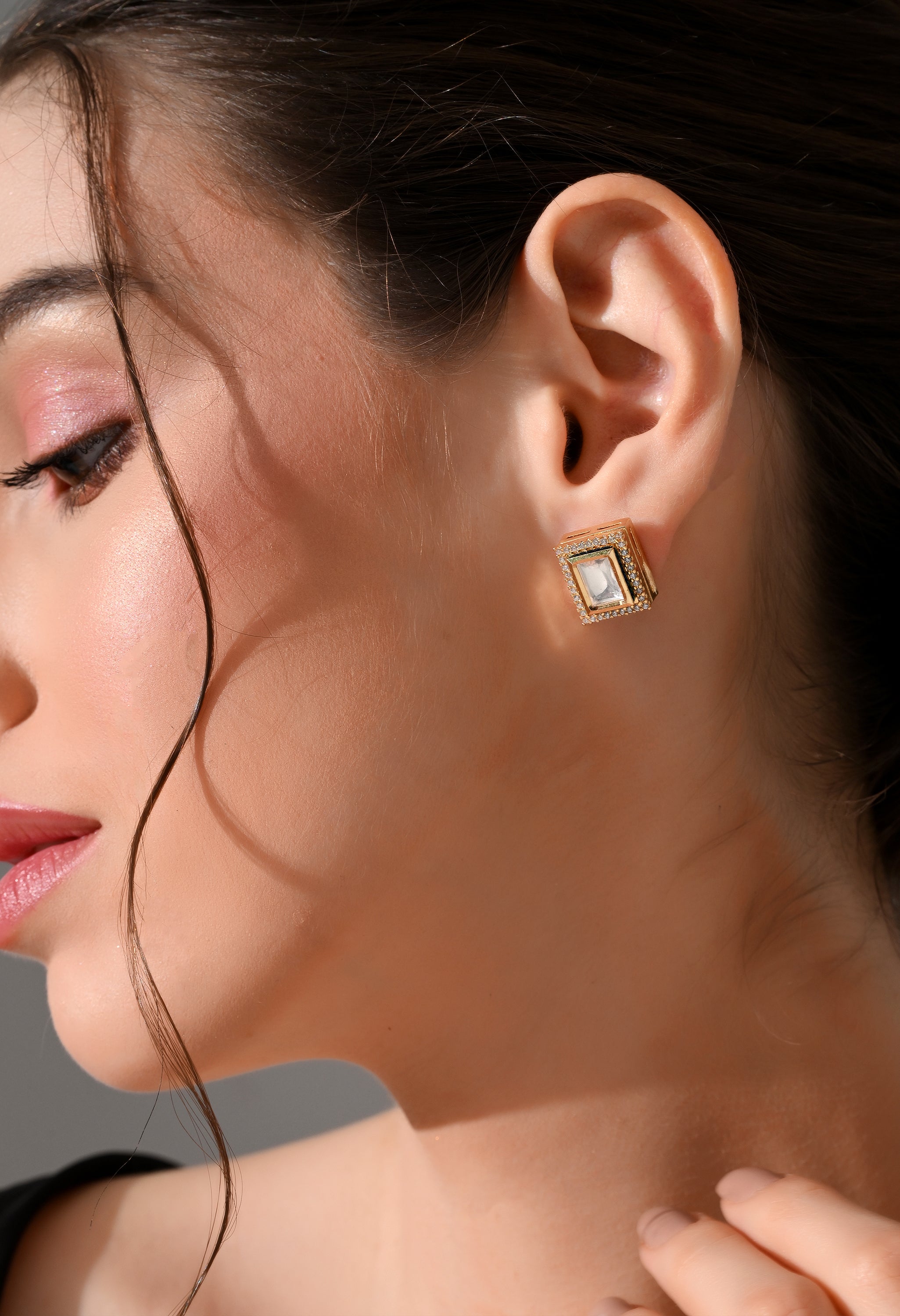 Royal Prism Square Studs