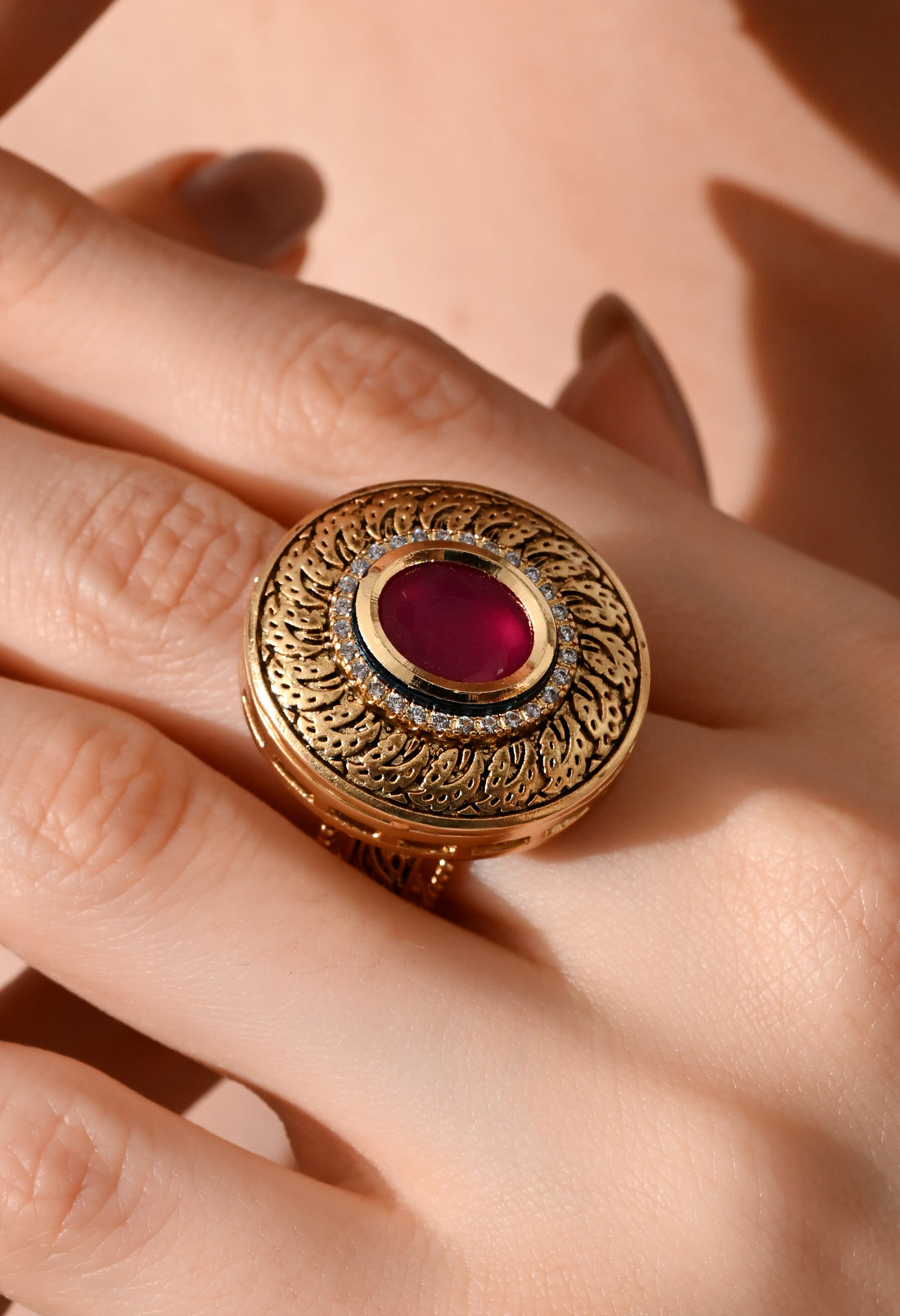 Regal Ruby Heritage Ring