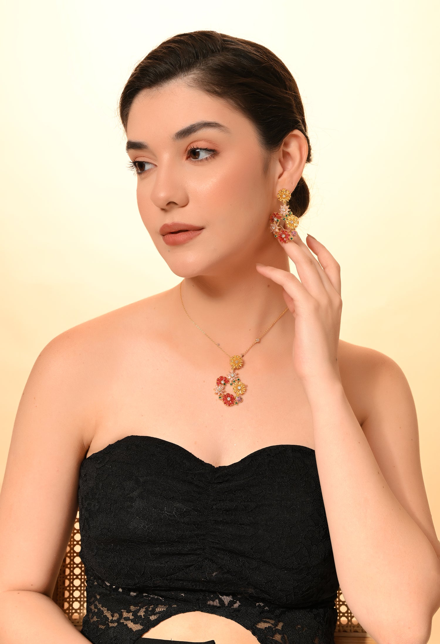 Blossom Radiance Floral Set