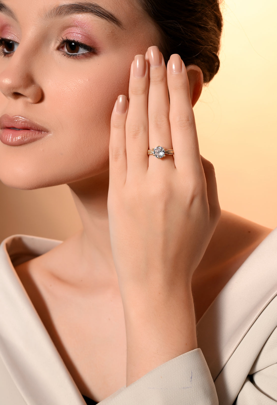 Eternal Spark Solitaire Ring