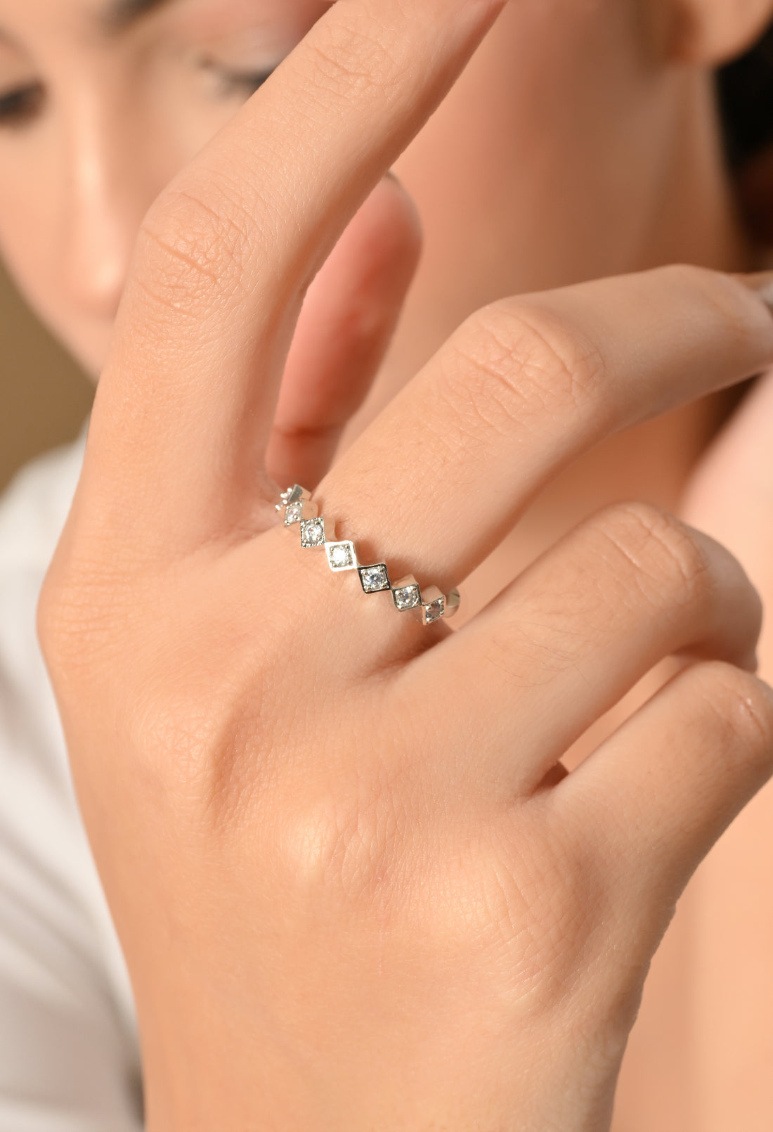 Dazzling Harmony Diamond Ring