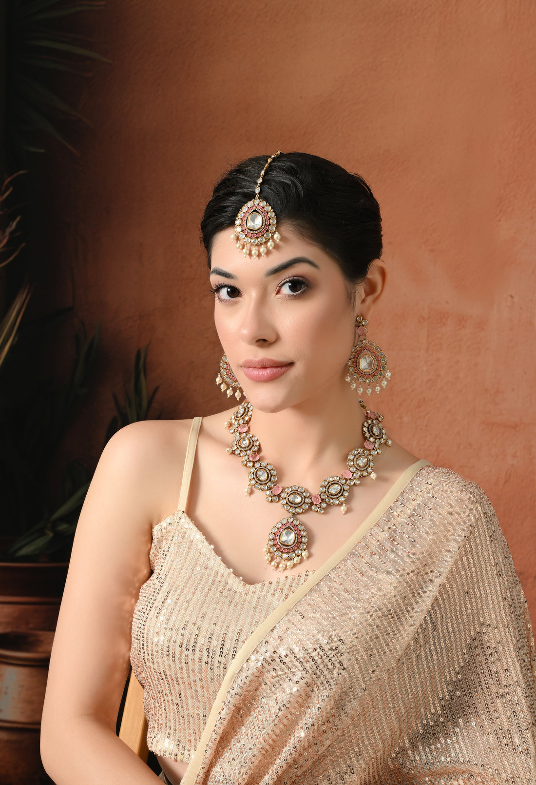 Radiant Royal Elegance Necklace Set