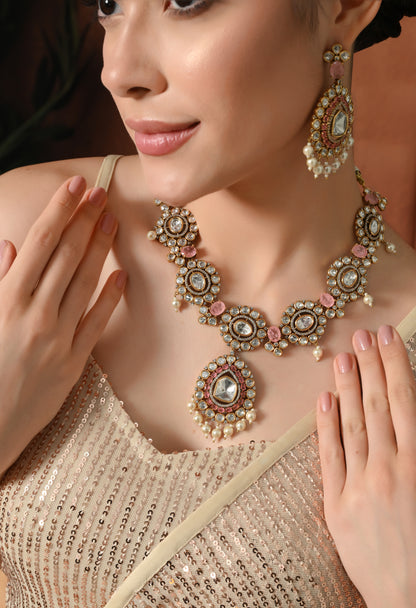 Radiant Royal Elegance Necklace Set