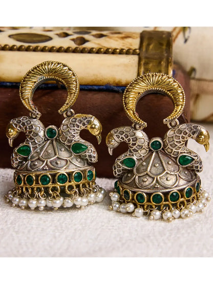 Gilded Plumage Earrings