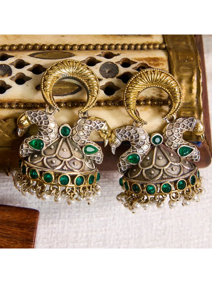 Gilded Plumage Earrings