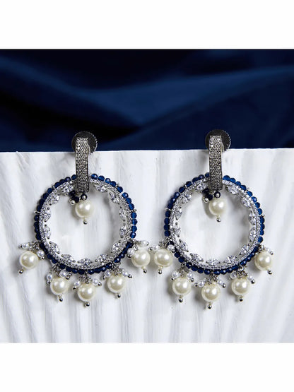 Sapphire Sparkle Earrings