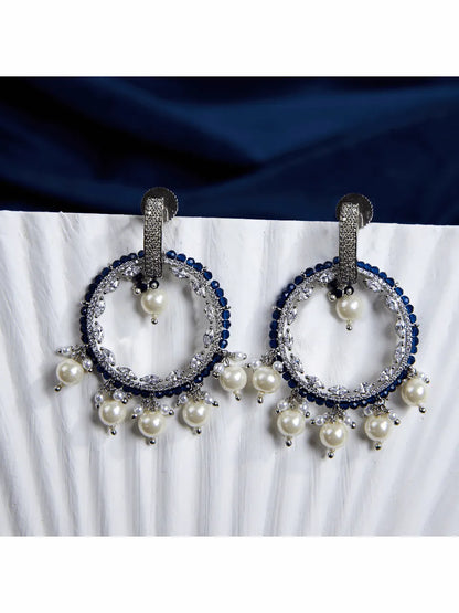 Sapphire Sparkle Earrings