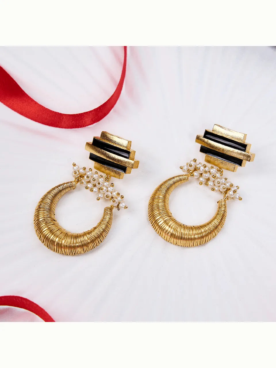 Enhancing Ethnic Elegance Earrings