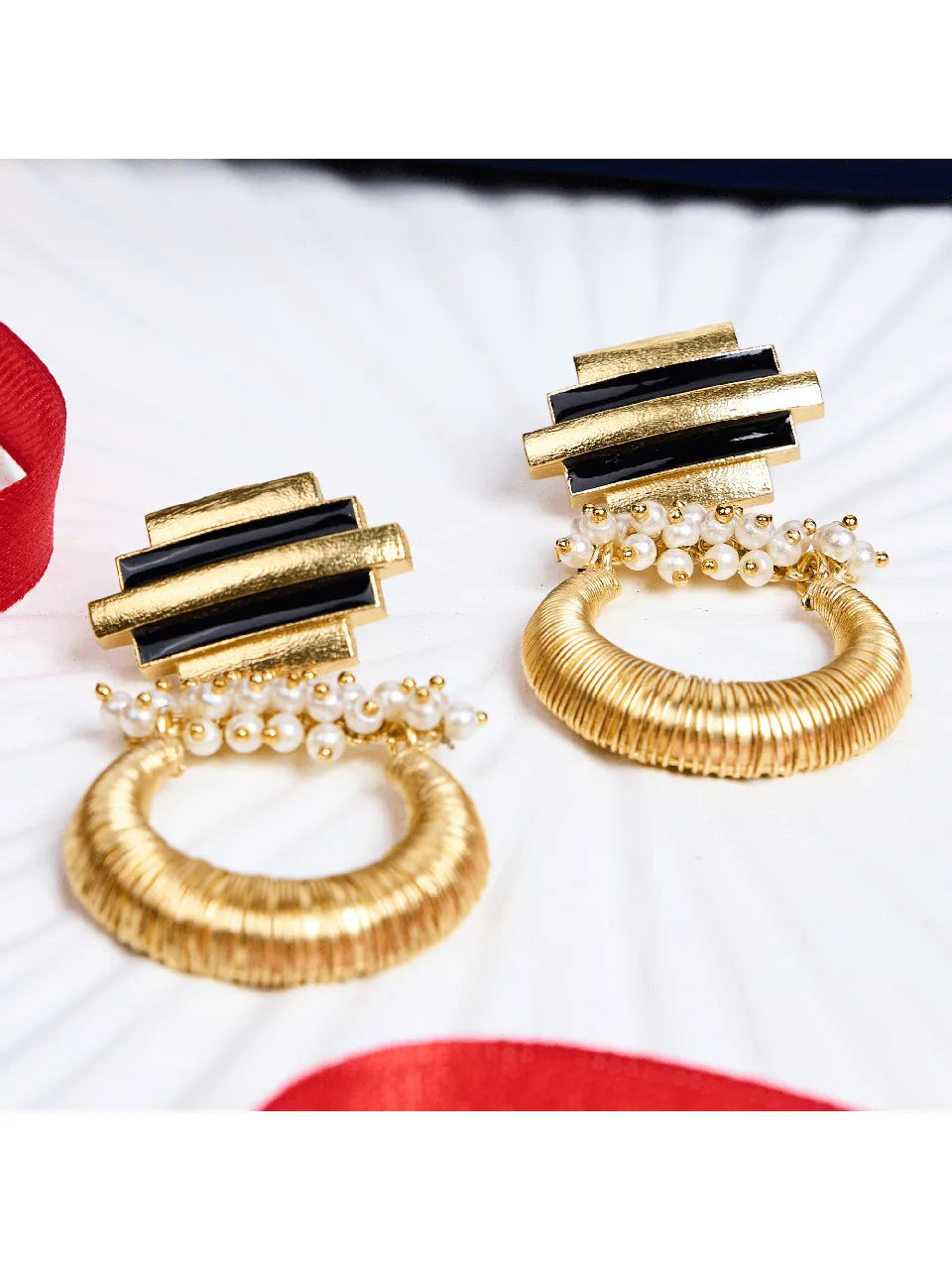 Enhancing Ethnic Elegance Earrings
