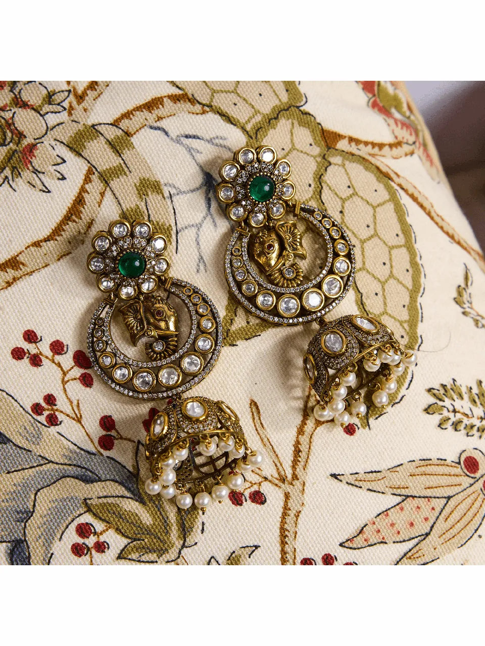 Divine Elegance Jhumka