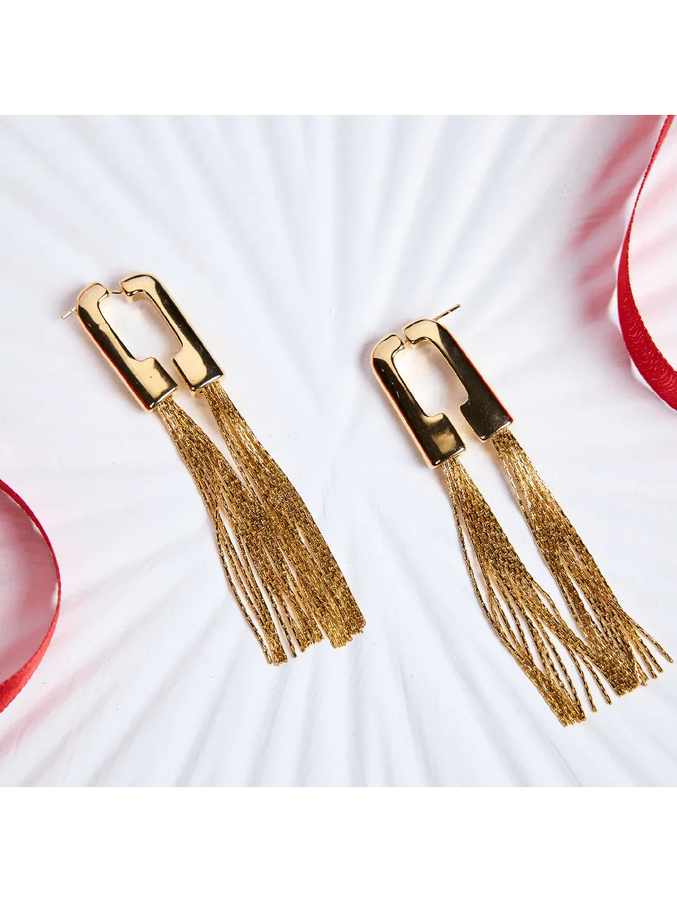 Gold Glamour Earrings