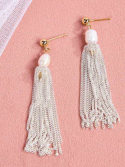 Elegant Freshwater Pearl Earrings