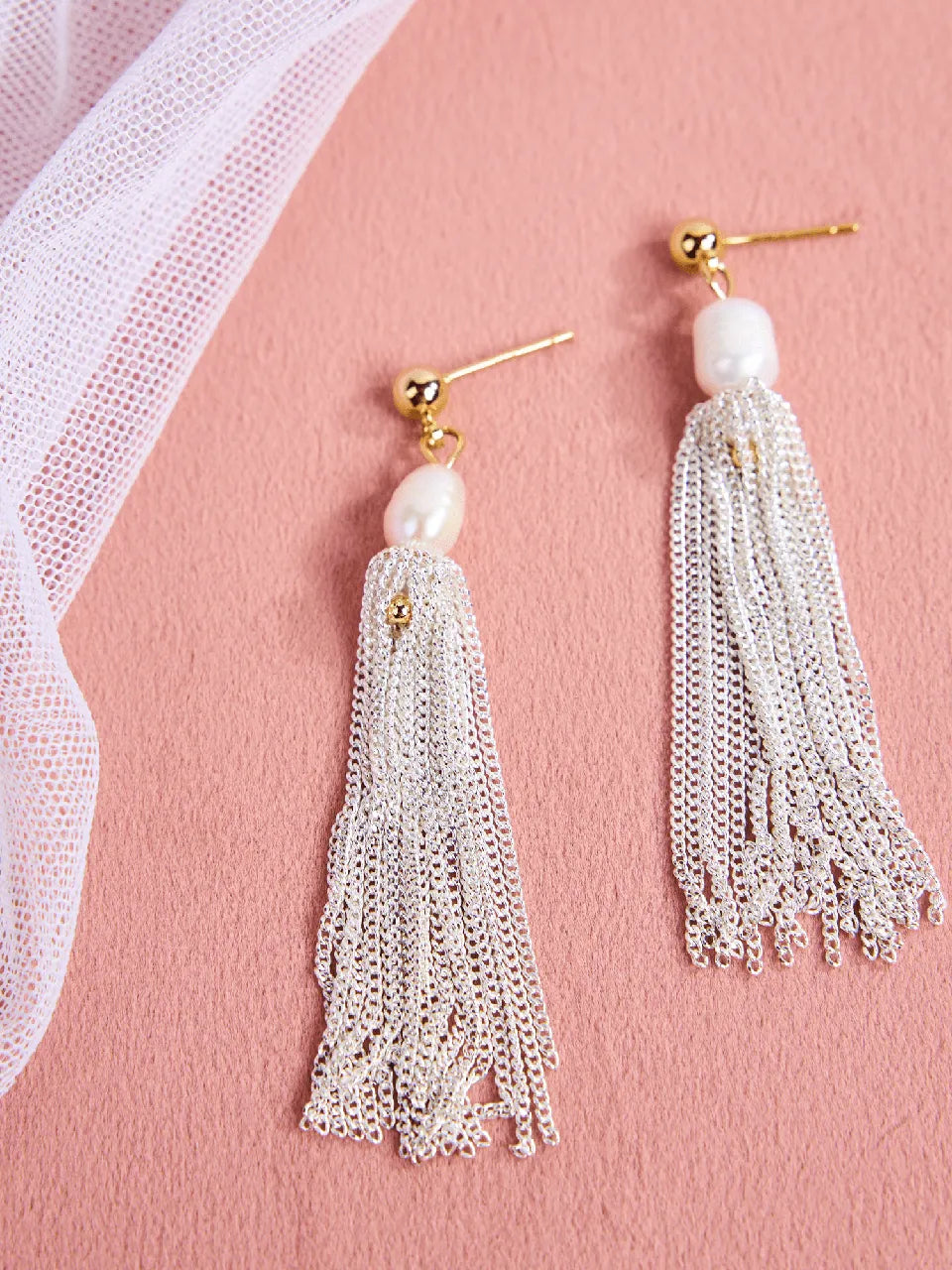 Elegant Freshwater Pearl Earrings