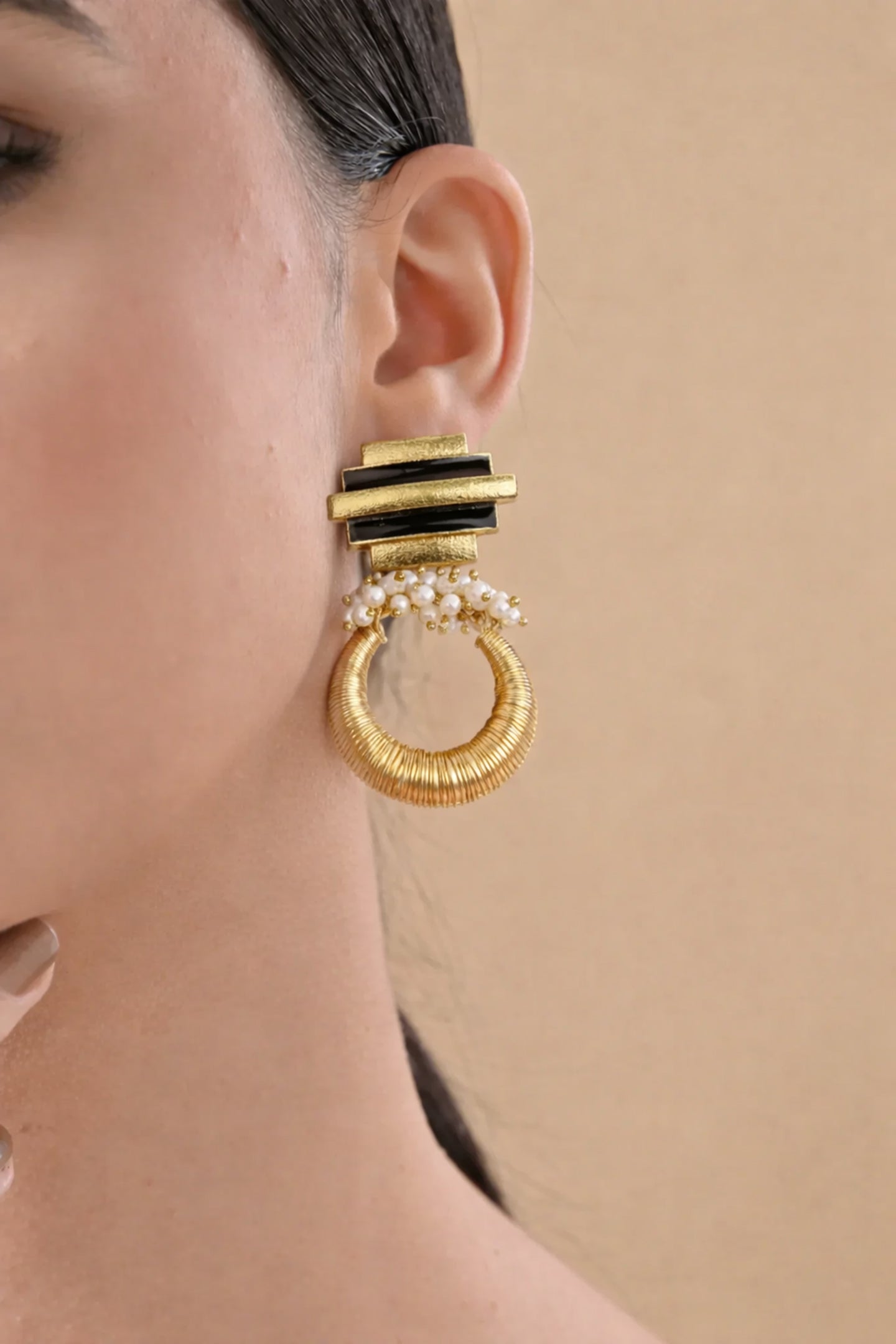 Enhancing Ethnic Elegance Earrings